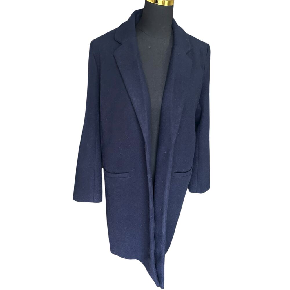 Women’s Amazon Essentials Navy Blue Peacoat – Size Small